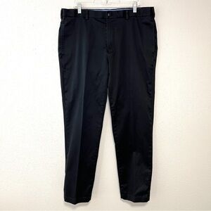 BROOKS BROTHERS Mens Advantage Pants Chino Clark Black Size 37x32 Straight‎ Leg
